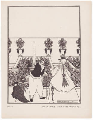 COVER DESIGN, FROM 'THE SAVOY,' NO. 3